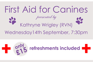 Canine First Aid Talk