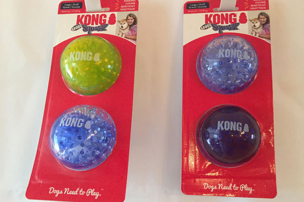 KONG Geodz Squeezz Balls