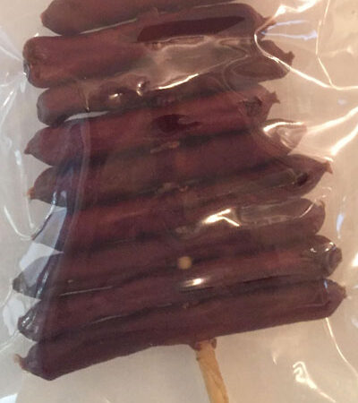 Sausage Christmas Tree Dog Treat