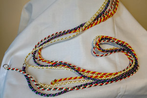 Satin Slip Show Leads