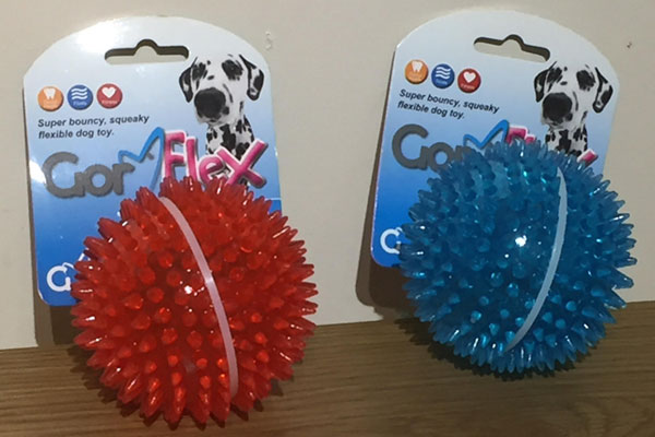 gor pets vinyl super soccer squeaky ball toy for dogs